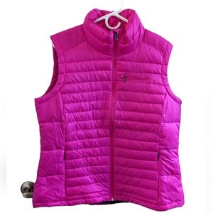 Columbia vest hot pink size XL women's excellent condition